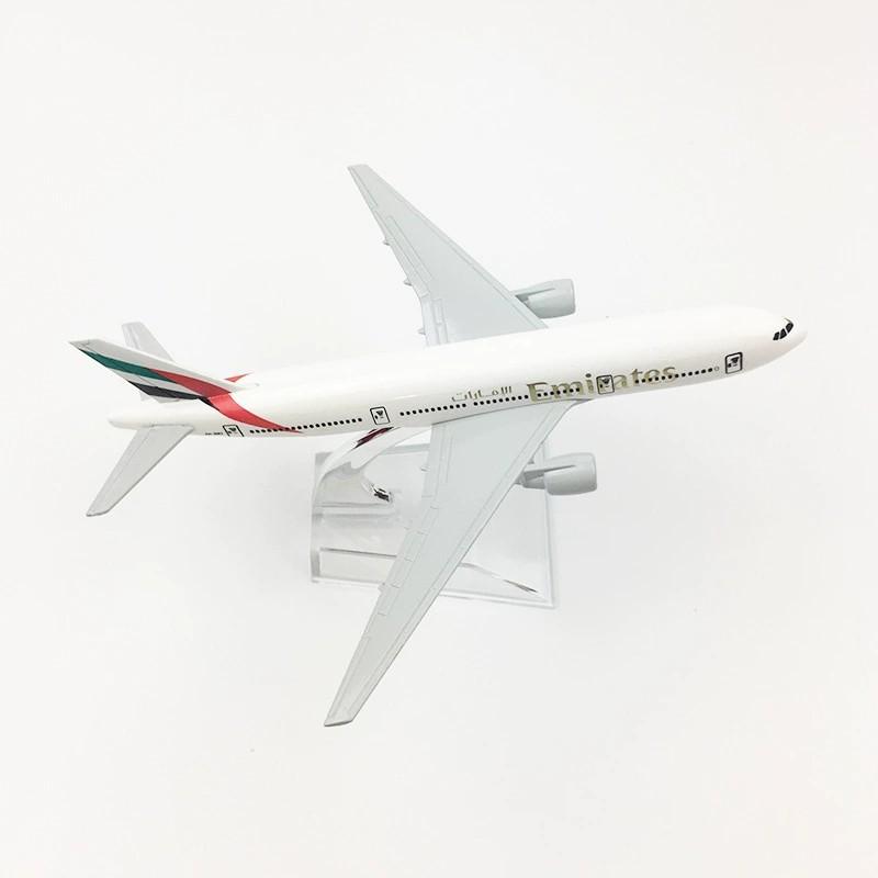 Air United Arab Emirates 777 1/400 Scale Aircraft Model B777 Diecast Metal Alloy Plane Static Airplane Home Decoration