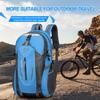 Climbing Rucksack Breathable Travel Backpack Large Capacity Wear-resistant Layered Storage Lightweight for Outdoor Activities