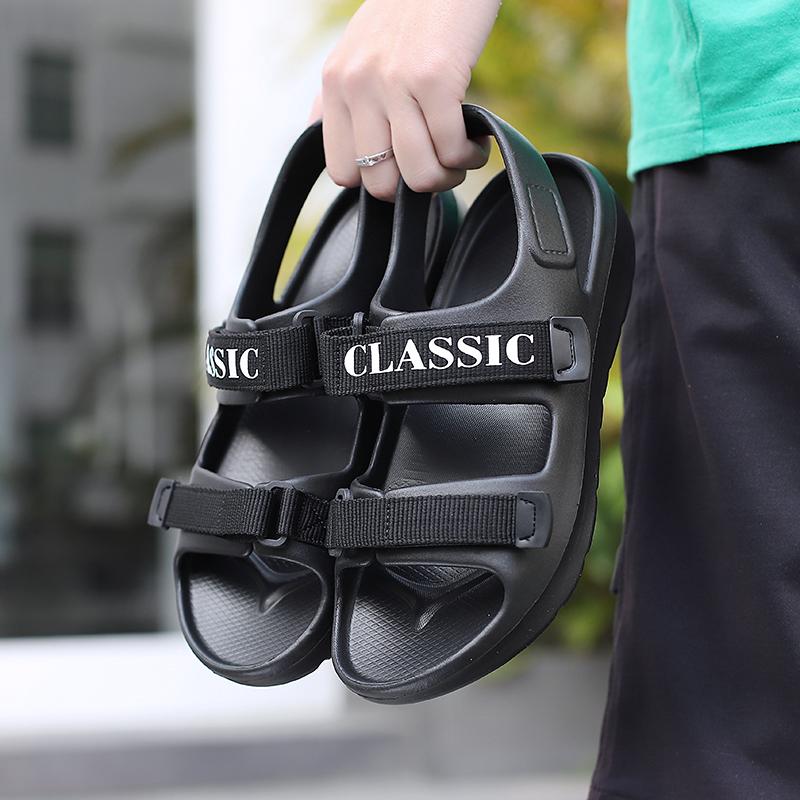 Fashion New Arrival Man Slippers Lightweight Walking Half Footwear Comfortable Men's Casual Half Drag Non-Slip Outdoor Male Cool Sandals