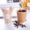 50pcs Disposable Wooden Coffee Stirrers Hot Cold Drinking Stir Beverage Sticks Ice Cream Bars Frozen Treats Stick Bar Home Use