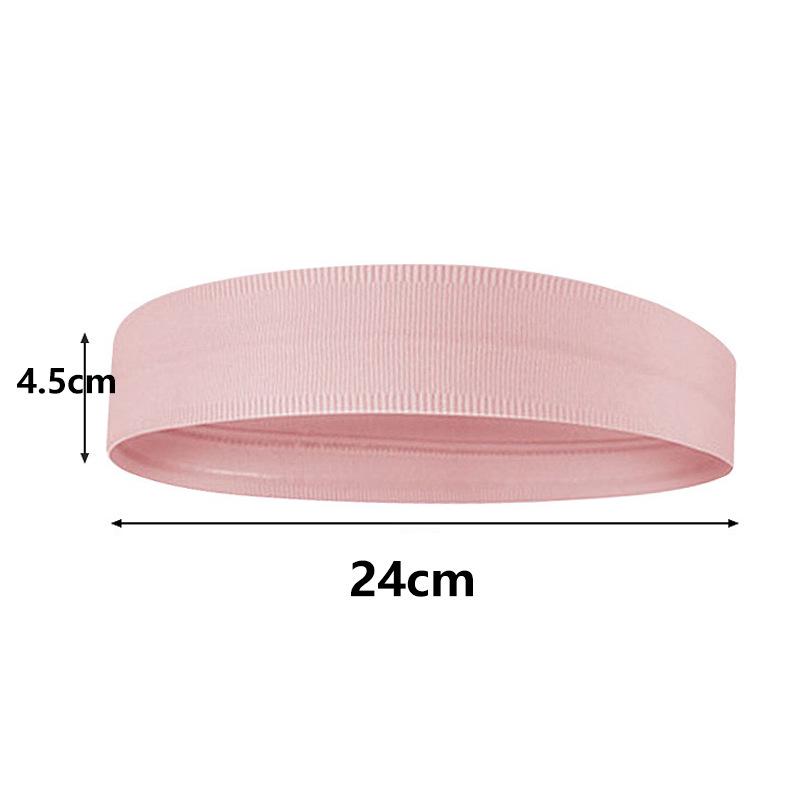 Breathable Non-Slip Silicone Sports Headband for Men & Women - High Elasticity, Sweat-Absorbent for Yoga, Fitness, and Running.