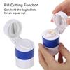 3 IN 1 Pill Cutter Tablet Crusher Pill Organizer Storage Box Medicine Grinder
