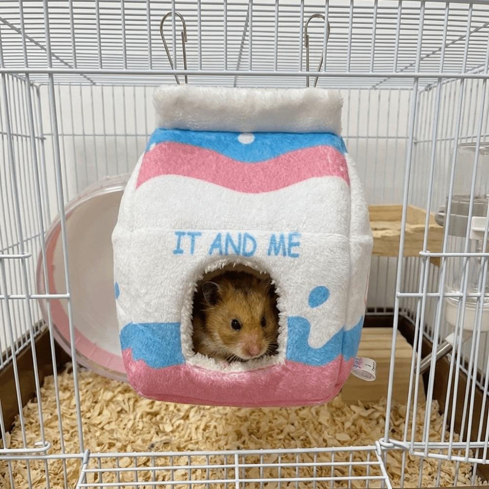 Thickened Hamster Cotton Nest Plush Pet Sleeping Nest Guinea Pig Bed Small Pet