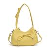Niche Design Crescent Bag New Armpit Bag Simple Bow Shoulder Fashion Messenger Bag