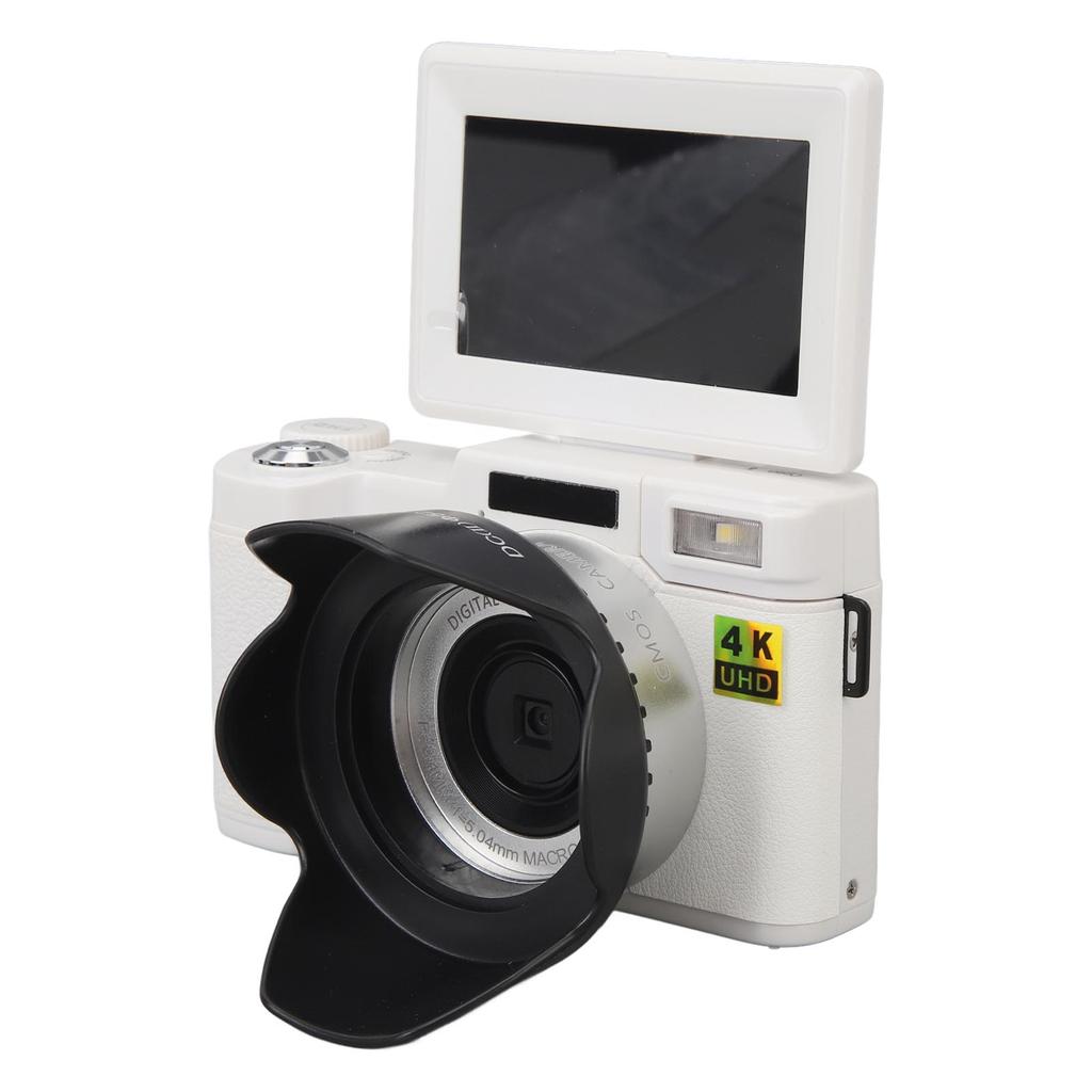 Smart Digital Camera Anti Shake 3inch Screen Auto Face Beautifying Function 52mm Interface 16x Zoom 48MP 4K HD Digital Camera