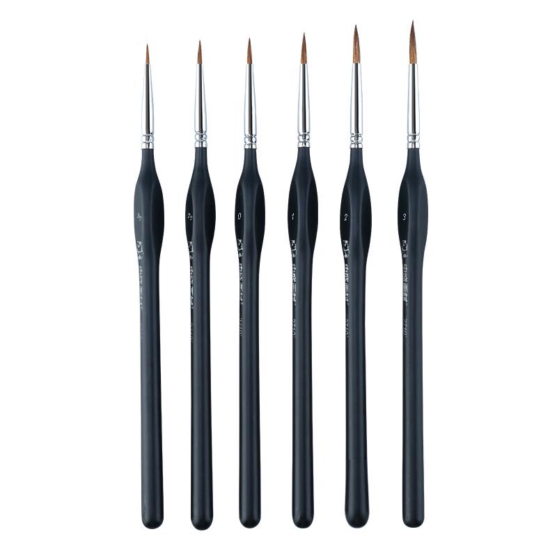 ZhongSheng Weasel Hair Fine Line Art Brushes