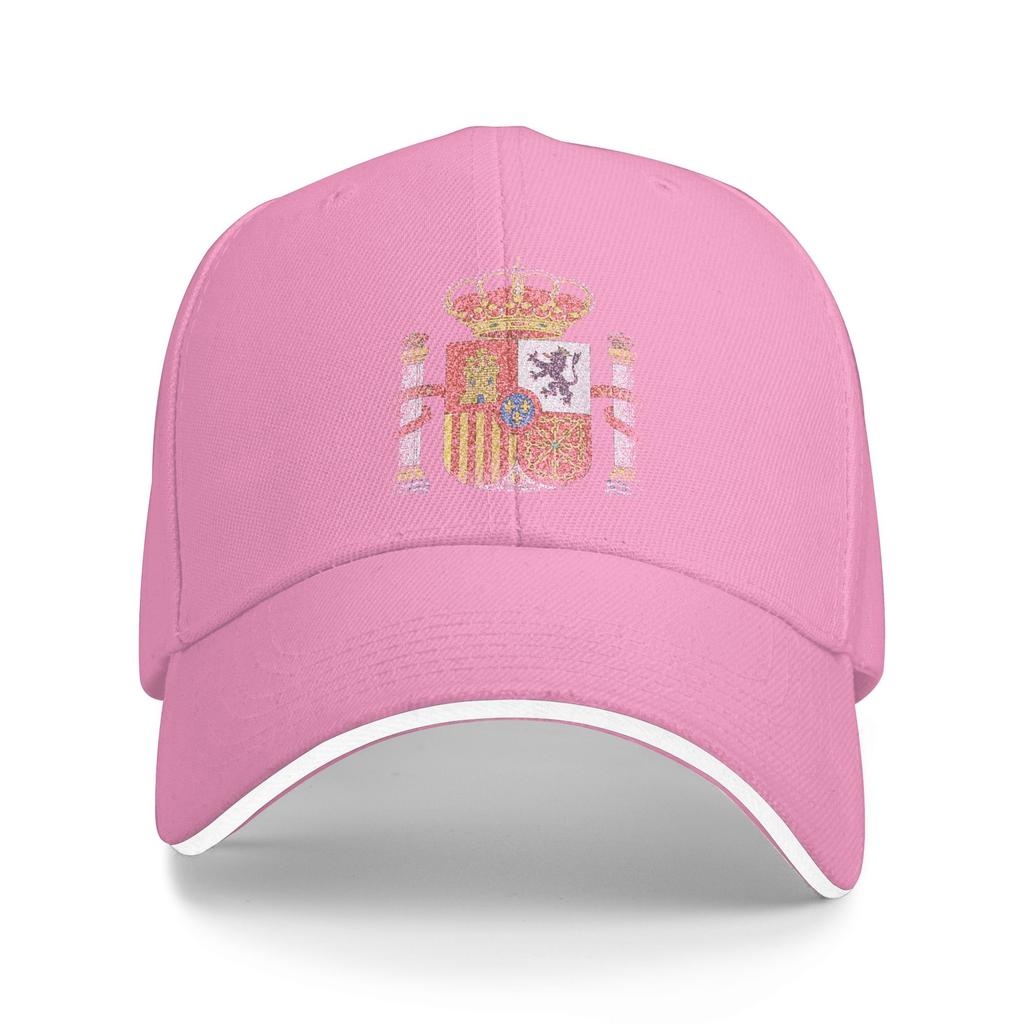 National Emblem Seal Symbol Coat Of Arms Of Spain Baseball Cap Yk Retro Women Unisex Hip Hop Hats Adjustable Snapback Cap Gift