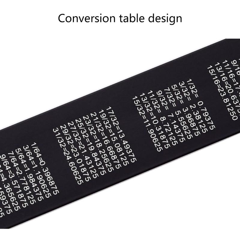 Aluminum Rulers Precisions Measurement Tool with Clear Scale for Precise Measurements In Art & Engineering Projects