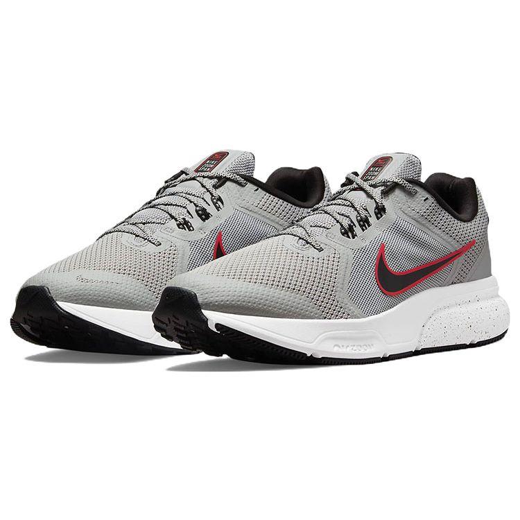 Мужские кроссовки Nike Zoom Span 4 Light Smoke Grey Dark-Smoke-Grey White Black — фото 3