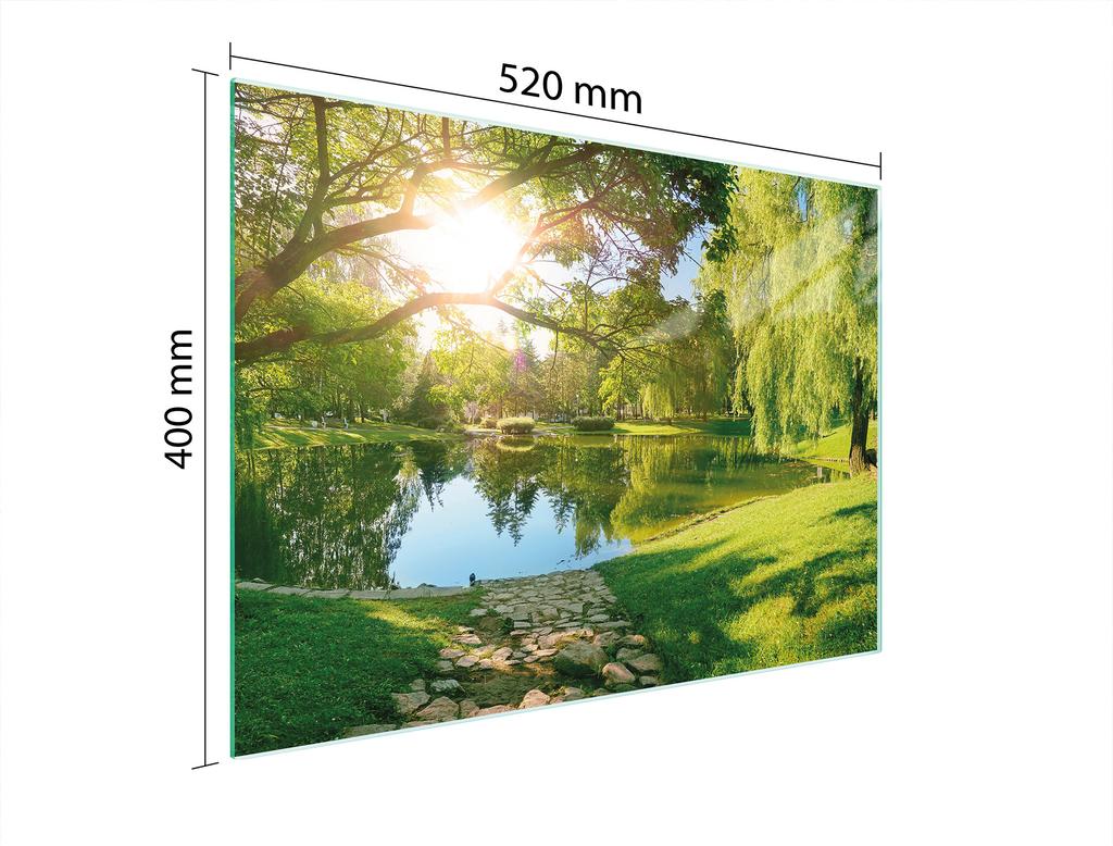 SZKLANA DESKA DO KROJENIA 52x40 WIDOK