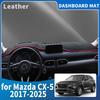 Fit for Mazda CX-5 CX5 CX 5 2025- 10.25 Inch Car Dashmat Dashboard Cover Pad Protective Carpet Accessories DashMat Sunshade