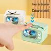 Compact Pop-Up TV Toothpick Holder - Creative and Portable for Outings