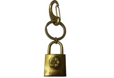 Guess, Guess, Schlüsselanhänger aus Metall, RW7423, Antikgold