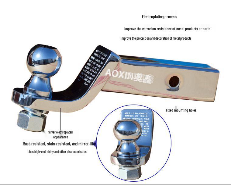 Rear Bumper Tow Hook for Modern iX35/ix45 Tucson Santa Fe, Rogue Tail Hook