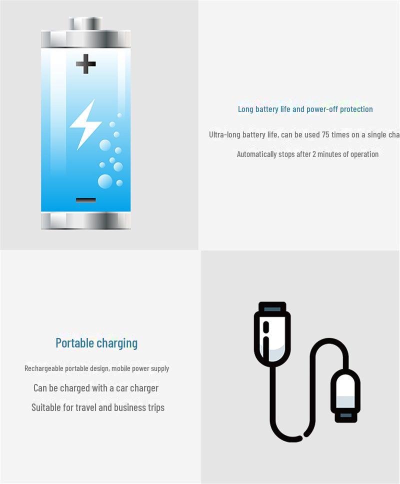 Portable Electric Water Flosser for Teeth Cleaning