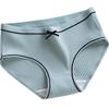 4pcs Panties Women's Cotton Briefs Female Japanese Thread System Breathable Women's Trunks Large Size Underpant