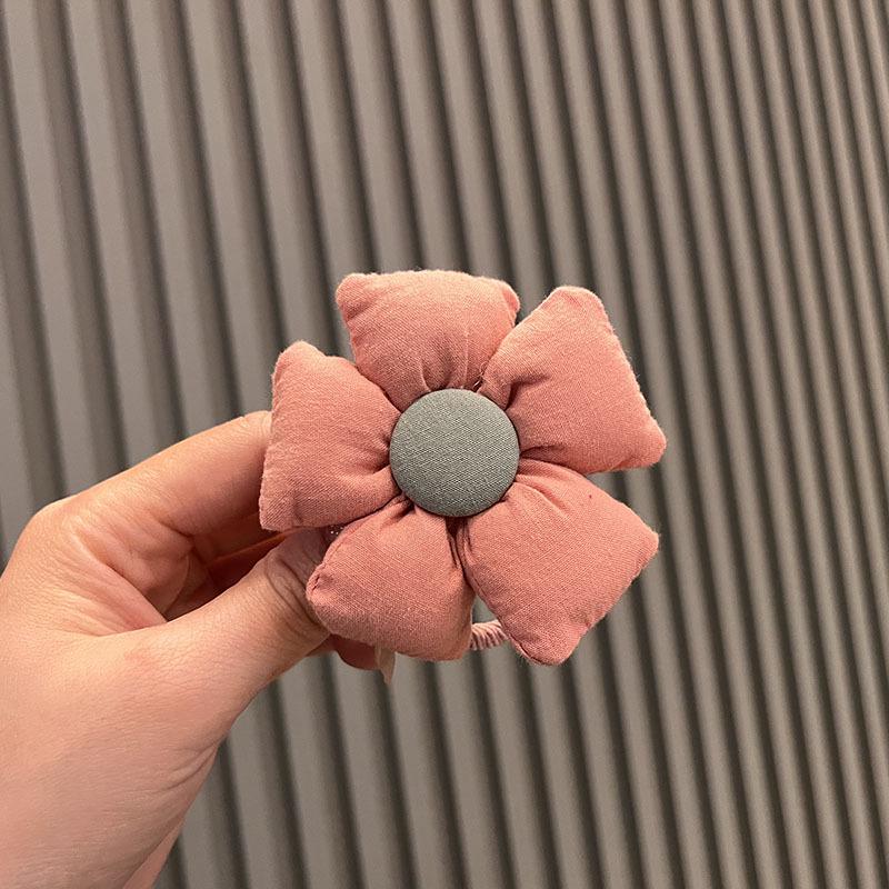 Niedliche Kinder-Haargummis mit Blumen - Hochelastische Bänder für Mädchen & Babys