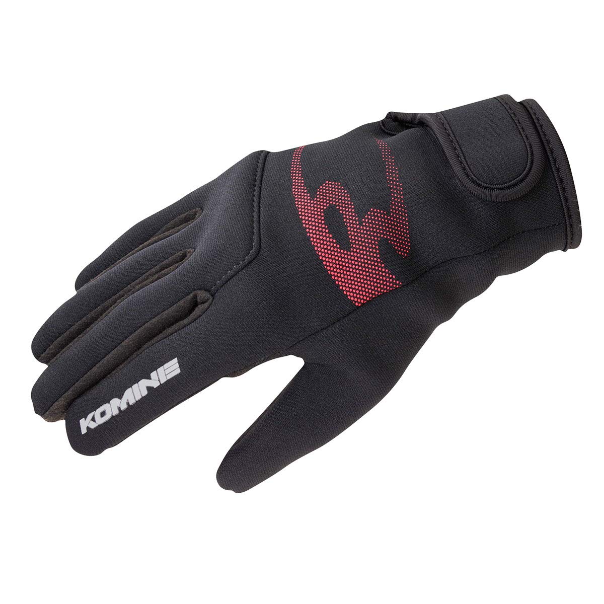

Komine Motorcycle Conductive Size Waterproof and for and Spring Semi-Rain Gloves, Black, 2XL, GK-240 12974, Windproof, Autumn, Winter, чёрный