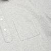 BROOKS BROTHERS Cotton Jersey Solid Pocket Polo Shirt (Grey) (Bbntmf5955Wem)