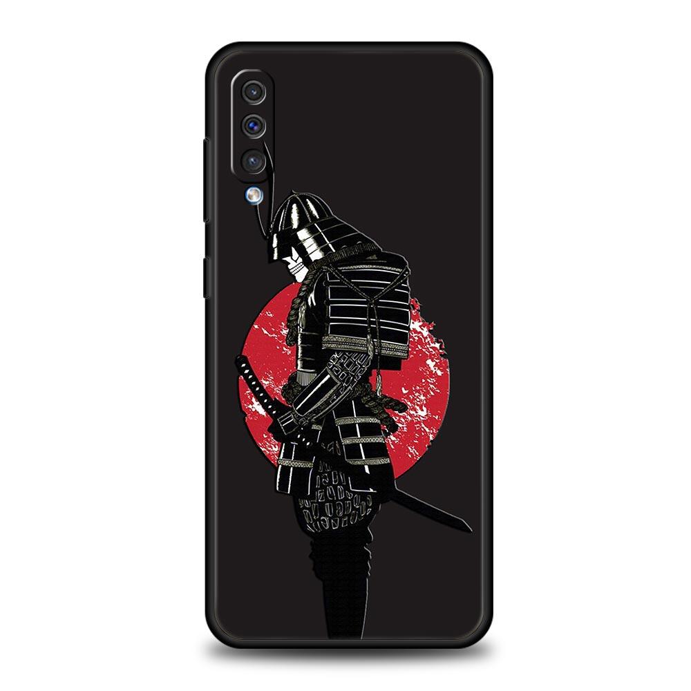 Painting Japan Samurai Art Phone Case for Samsung A52 5G A12 A70 A50 A40 A20s A30 A10s A20e A10 A22 A72 A32 A02 A42 A04S Cover