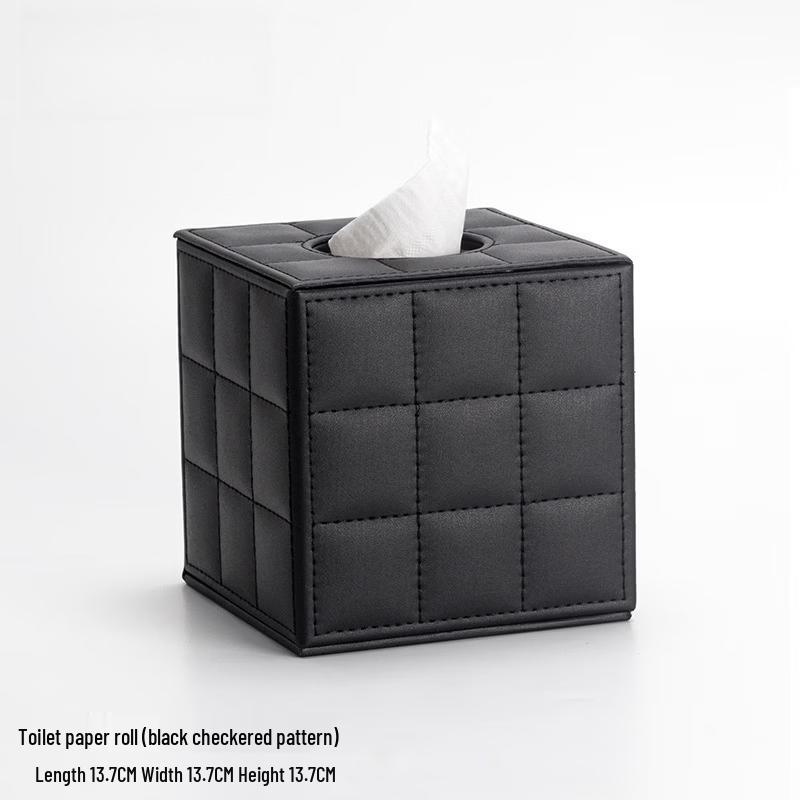 

Black Plain Office Tissue Holder