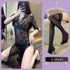 Sex Underwear Large Size Sexy Lace Pajamas Passion Perspective Hot Split Uniform Seduction Set