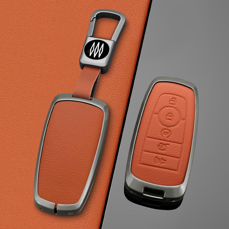 Compatible with Ford Mondeo, Escape, Explorer, Focus, and other premium metal key cases.