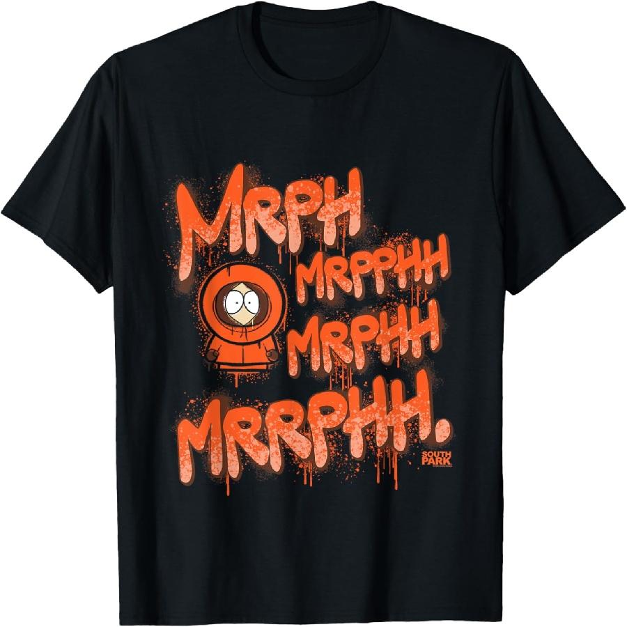 Футболка South Park Кенни Mrph, Mrpphh Граффити S