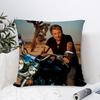 J-Johnny H-Hallyday Pillow Case Sofa Decorative Home Double-Sided Print Plush Square Throw Pillow Covers Cushion Decor Cover