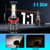2/6Pcs Led 30000LM Canbus Lamp Super Bright 6000K Car Headlight Bulbs Fog Light For GMC Terrain 2010 2011 2012 2013 2014 2015