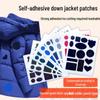 Autocolante cu patch-uri colorate cu desene animate: Reparații autoadezive, fără cusături, fără cusături pentru jachete și haine