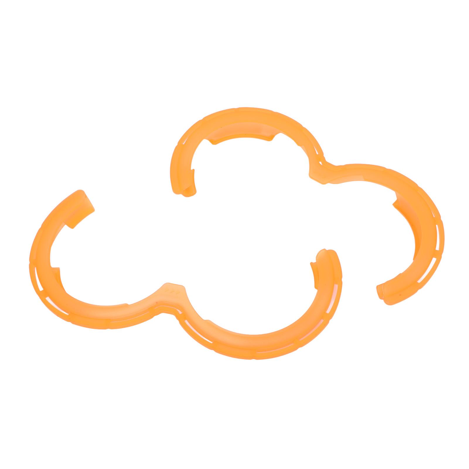 

2pcs Propeller Guard Protector for Avata 2 Shockproof Impact Absorption TPU Props Bumpers Ring Anti Collision помаранчевий