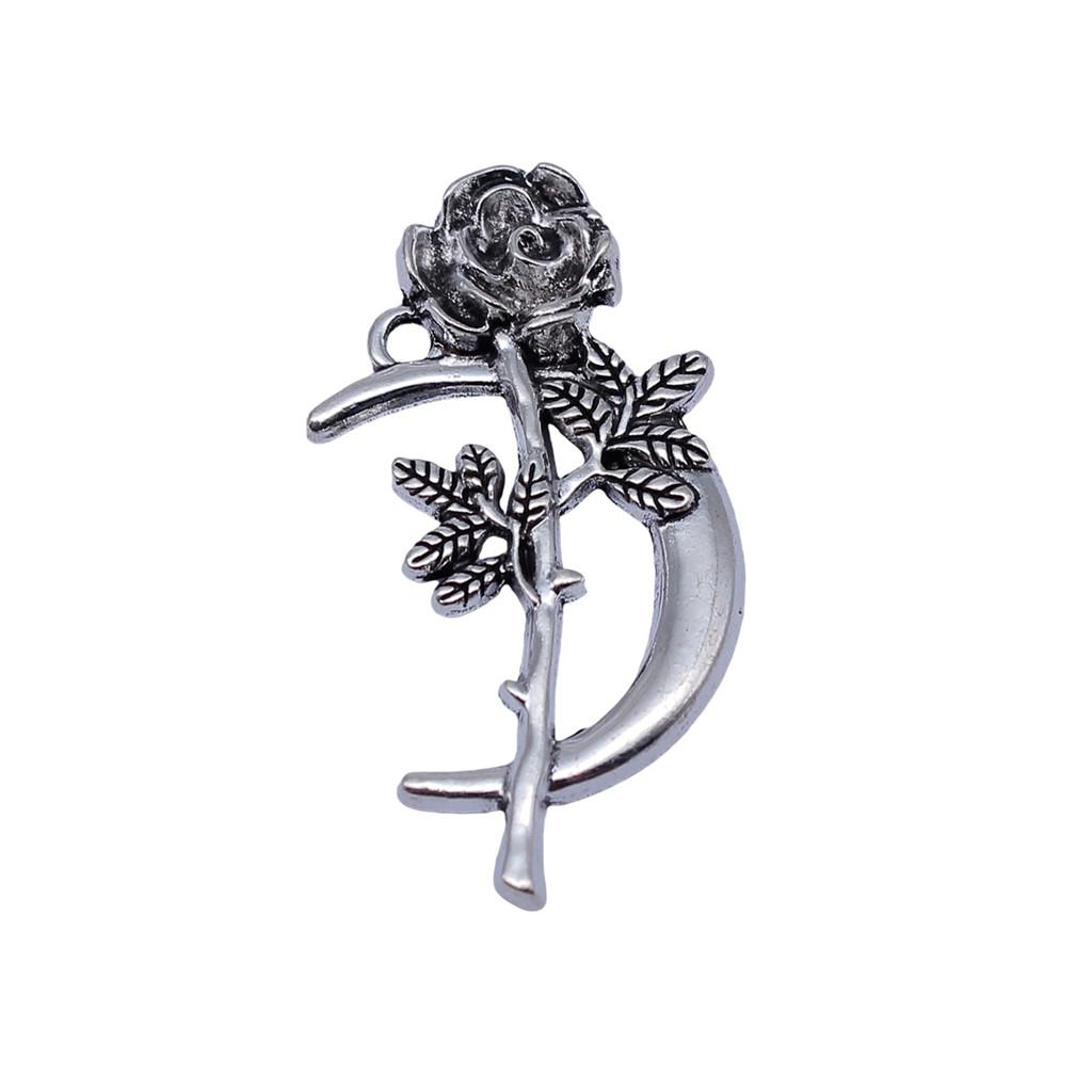 Roses Lotus Flower Charms Sunflowers Pendants For Floral Themed Jewelry Making