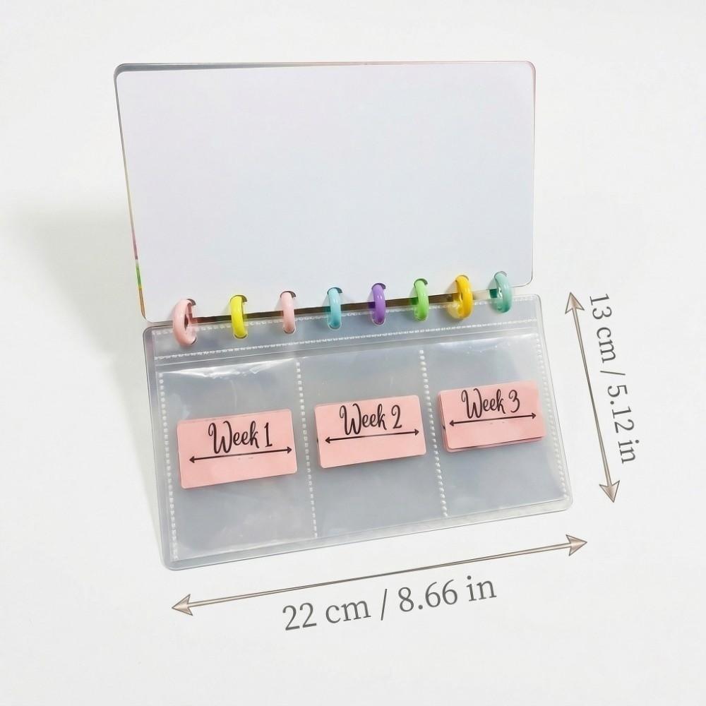 Cash Envelopes Savings Binder Reusable 52 Week Challenge Budget Binder  Personal Finance