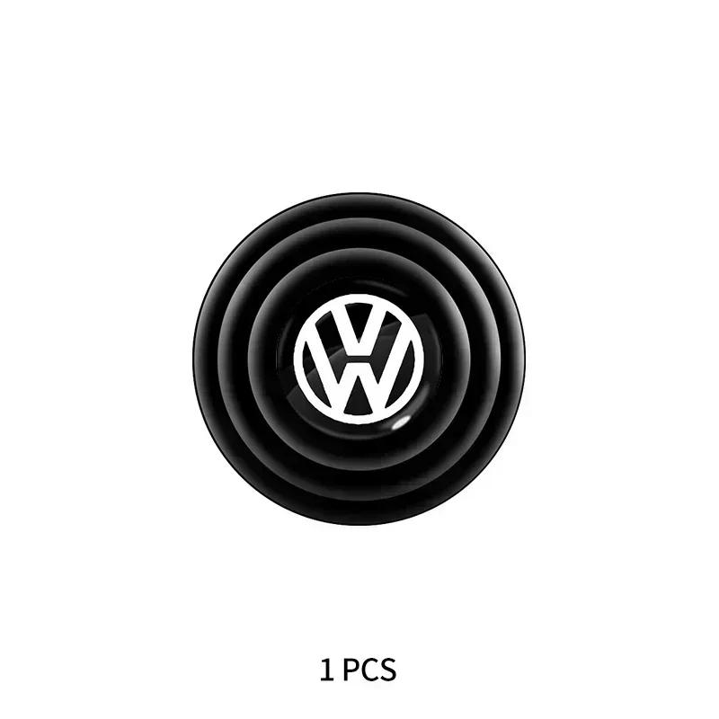For VW 1/2/4Pcs Car Door Absorber Shockproof Anti Noise Pad Buffer Gasket For VW GTI Polo Golf Passat Tiguan Arteon Touareg Taigo Caddy