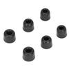 6pcs Replacement Eartips Noise Reduction Memory Foam Earplugs for 4.3mm‑6.0 mm EarphonesBlack