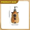 Capybara Hand Soap Dispenser Dish Pump Bottle Body Wash Container Modern Mouthwash Empty