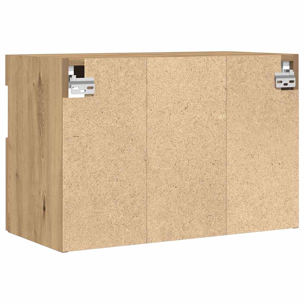 TV Wall Cabinet Artisan Oak 60 X 30 X 40 Cm Particleboard