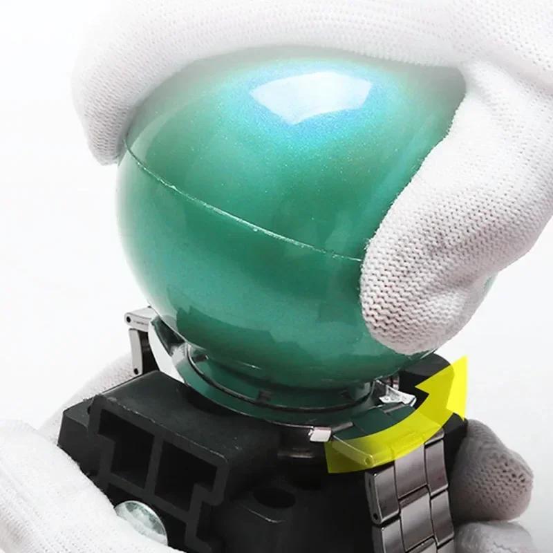 Watch Repair Ball Rubber Inflatable 7cm Dia Easy Use Watch Back Case Open Friction Ball Wristwatch Repair Tool for Watchmaker