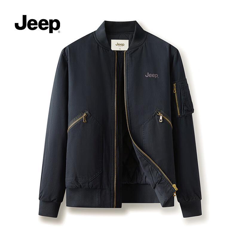 Jeep Men's American Retro Baseball Jacket P834MWM101