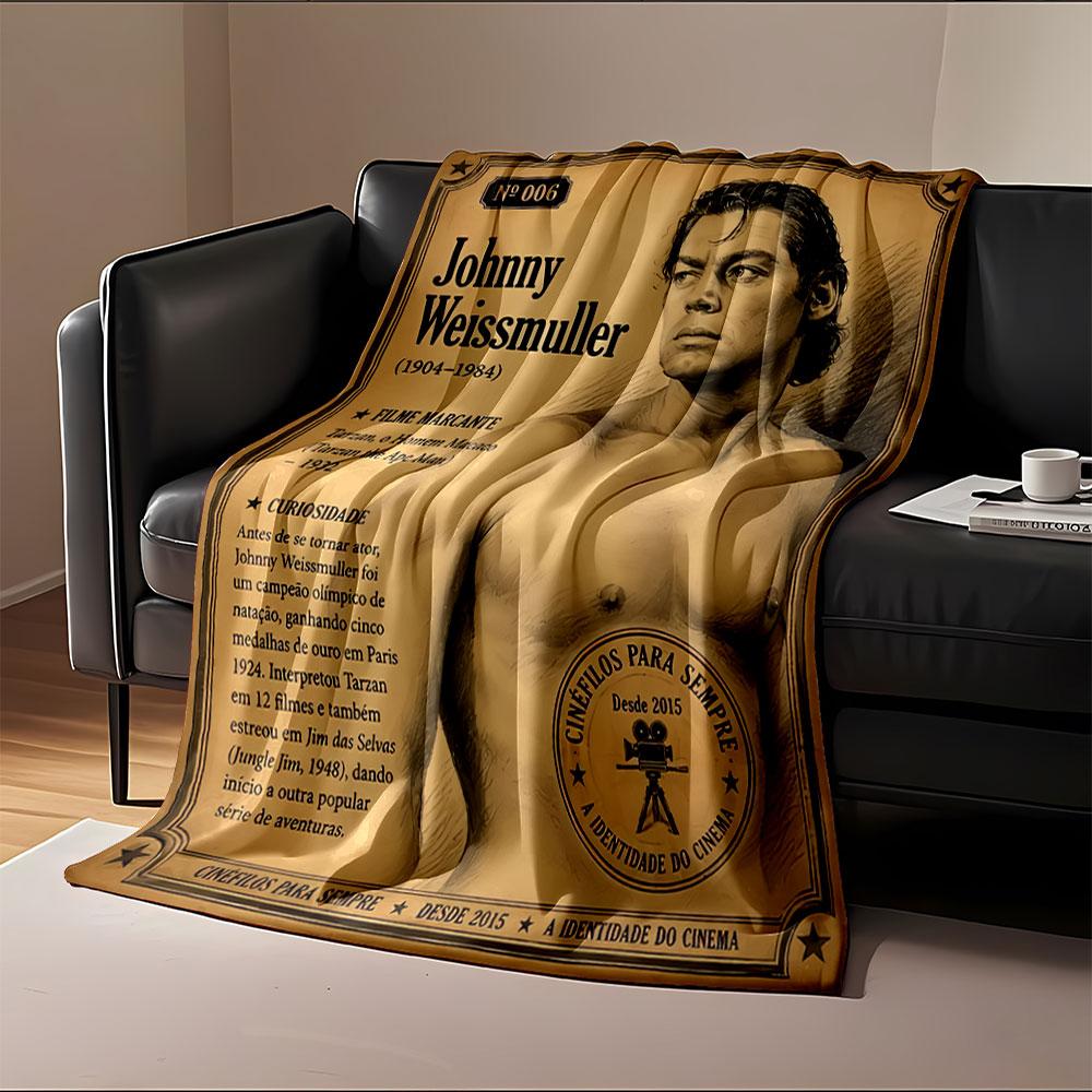 Kino-Tribute-Decke für alle Jahreszeiten Decke Mittagspause Überwurf Geschenk