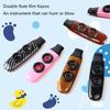 ABS Double Membranes Kazoo Portable Double Hole Kazoo Accompaniment Musical Instrument Gift for Child and Adult
