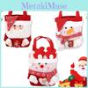 Vibrant Large Christmas Candy Gift Bag Playful Reindeer And Snowman Patterns For All Ages