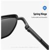 aoron Polarized Sunglasses Men's Driving Color-Changing Sunglasses Business Driver Driving Color-Changing Sunglasses