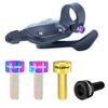 2Pcs M5 14mm for Titanium Alloy Bike Fixed Stem Bolt Bicycle Stem Round Tapered