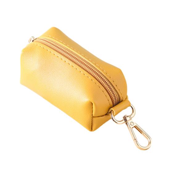 Bag Holder with Metal Clip Pull-out Design Smooth Zipper for Hassle-Free Use Portable Storage