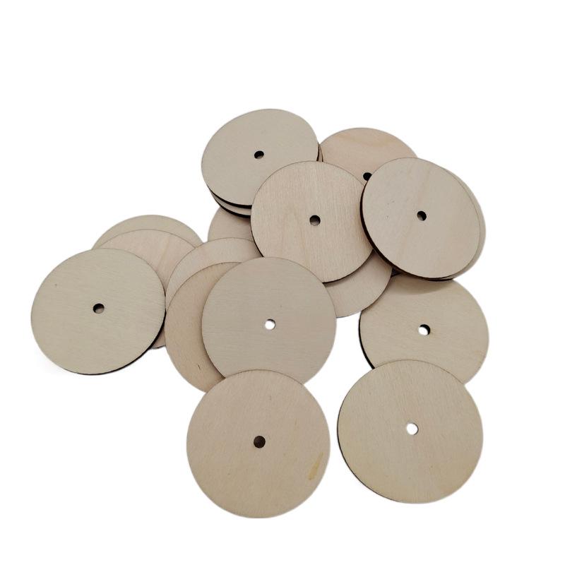 Wood Craft Wheels & Slices for DIY Toy Accessories
