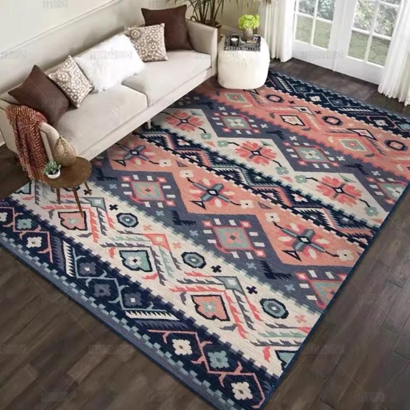 Nordic Moroccan Area Large Carpet Bedroom Living Room Dirt Resistant Carpet Bohemian National Style Home Decor