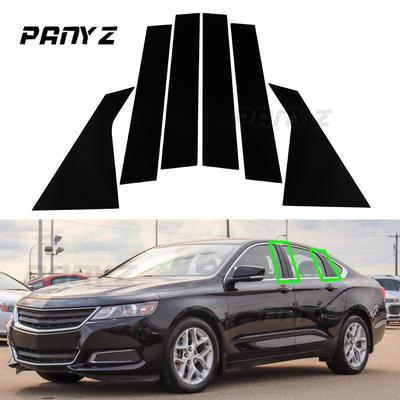 Samochodowe Polerowane Słupki Drzwiowe dla Chevrolet Impala 2014 2015 2016 2017 2018   Pokrywa Listwy Okienne Drzwiowe Zewnętrzna