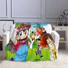 DR Slump Arale Chan Anime Printed Blanket Children's Warm Blanket Soft and Comfortable Blanket Home Travel Blanket